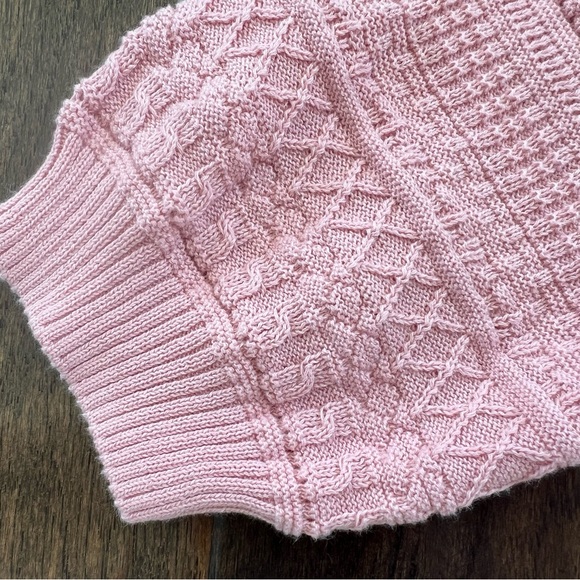 NWT Janie and Jack Dust Pink Ruffled Short Sleeve Knit Top Preppy Boutique 10 - Picture 8 of 17